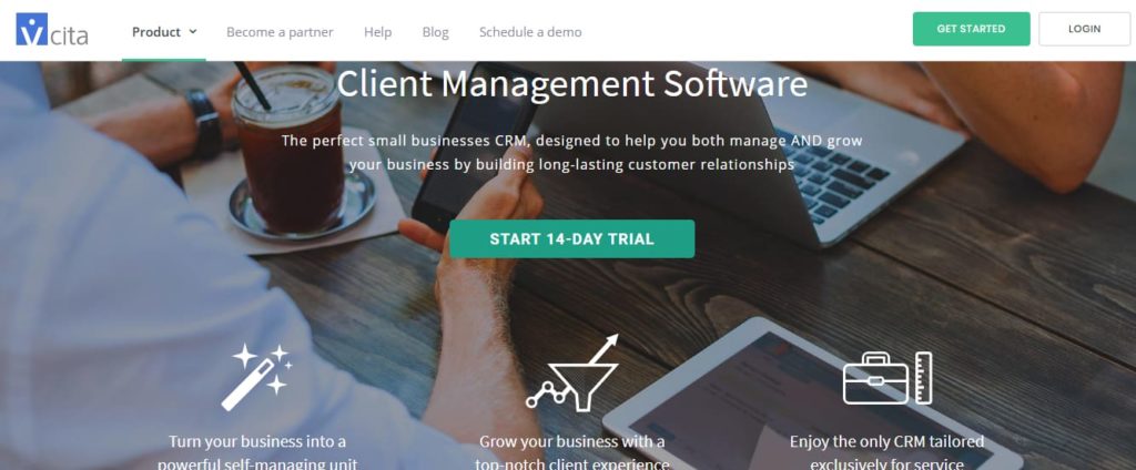 Vcita business management