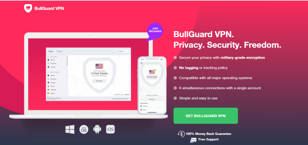 BullGuard VPN