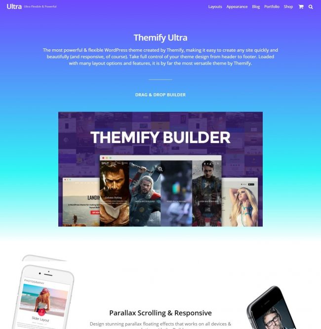 Template Ultra WordPress