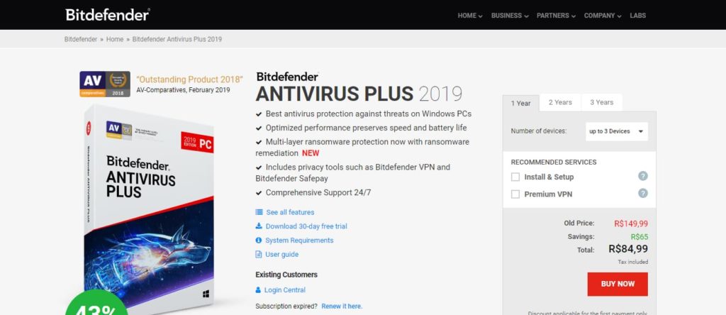 Bitdefender Antivirus Software